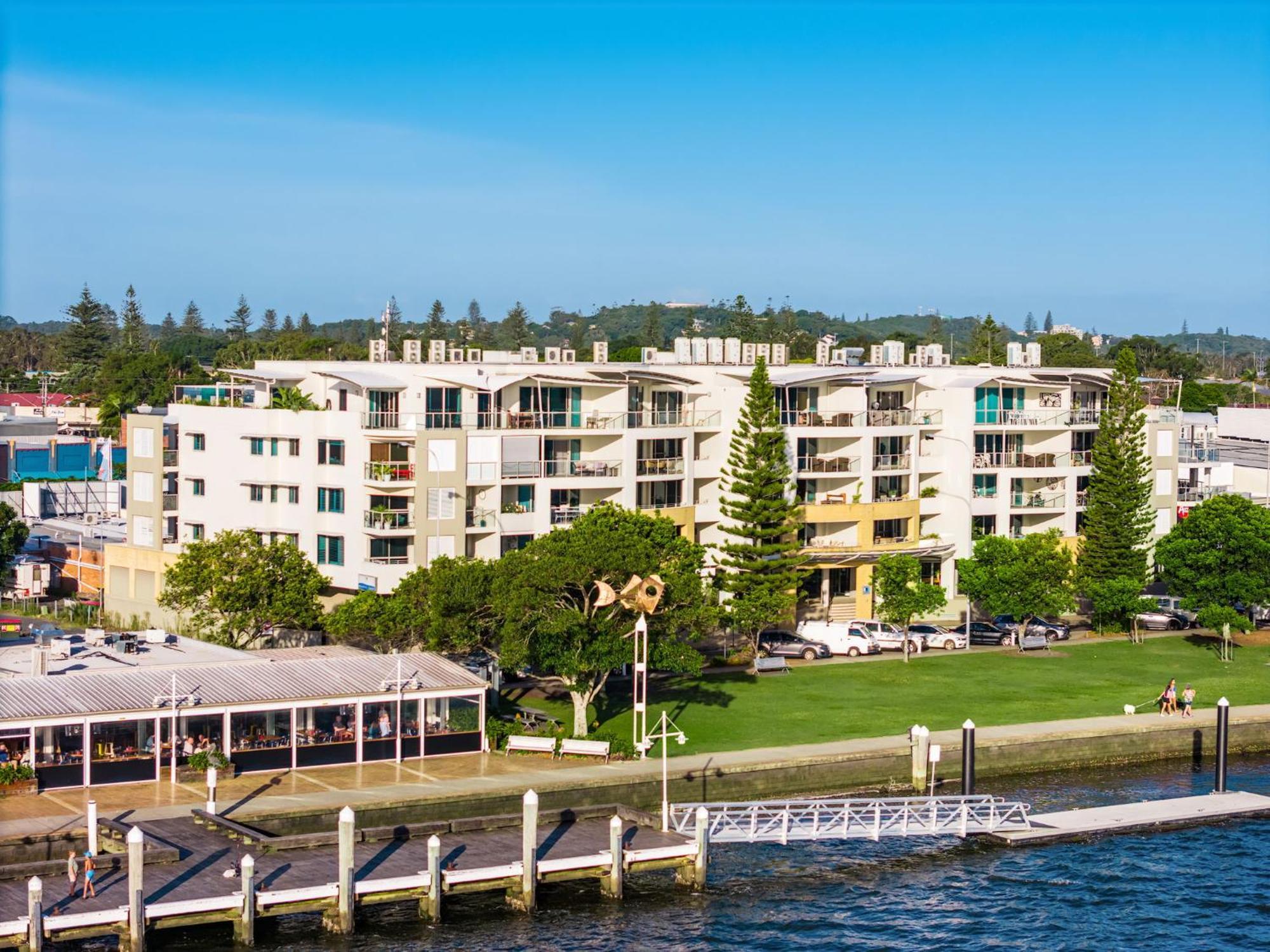 Riverside Holiday Apartments Ballina Exterior foto