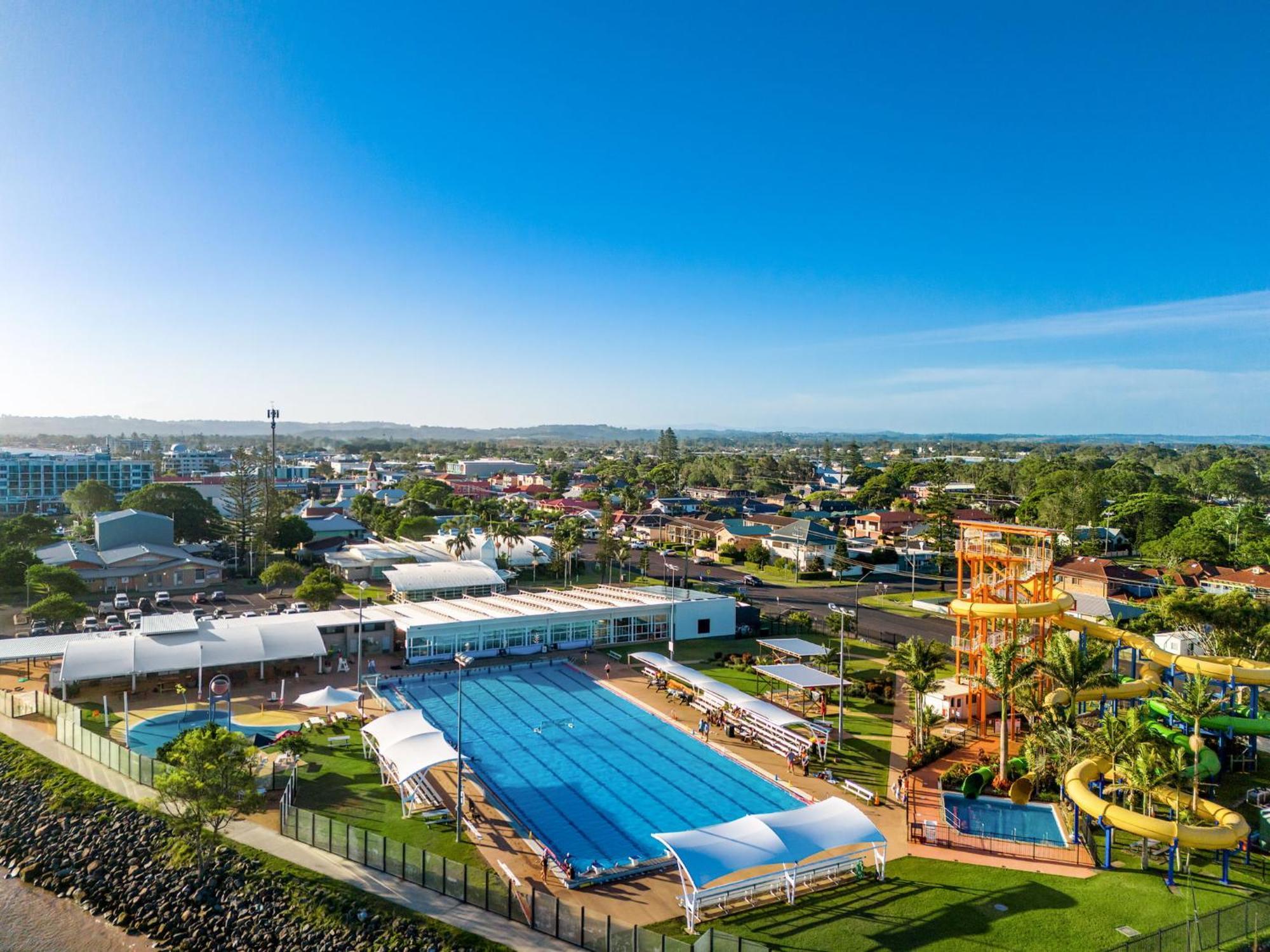 Riverside Holiday Apartments Ballina Exterior foto