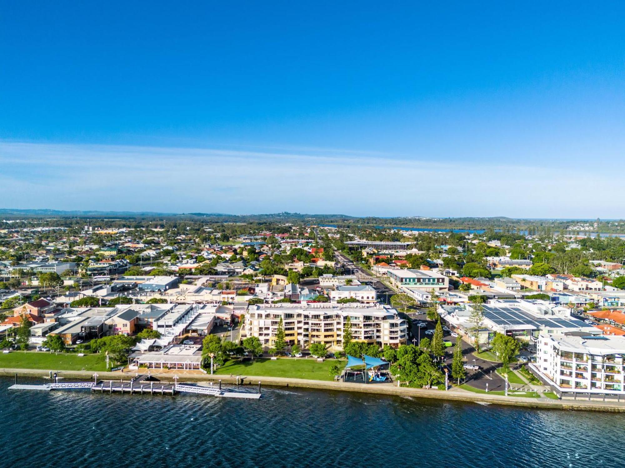 Riverside Holiday Apartments Ballina Exterior foto