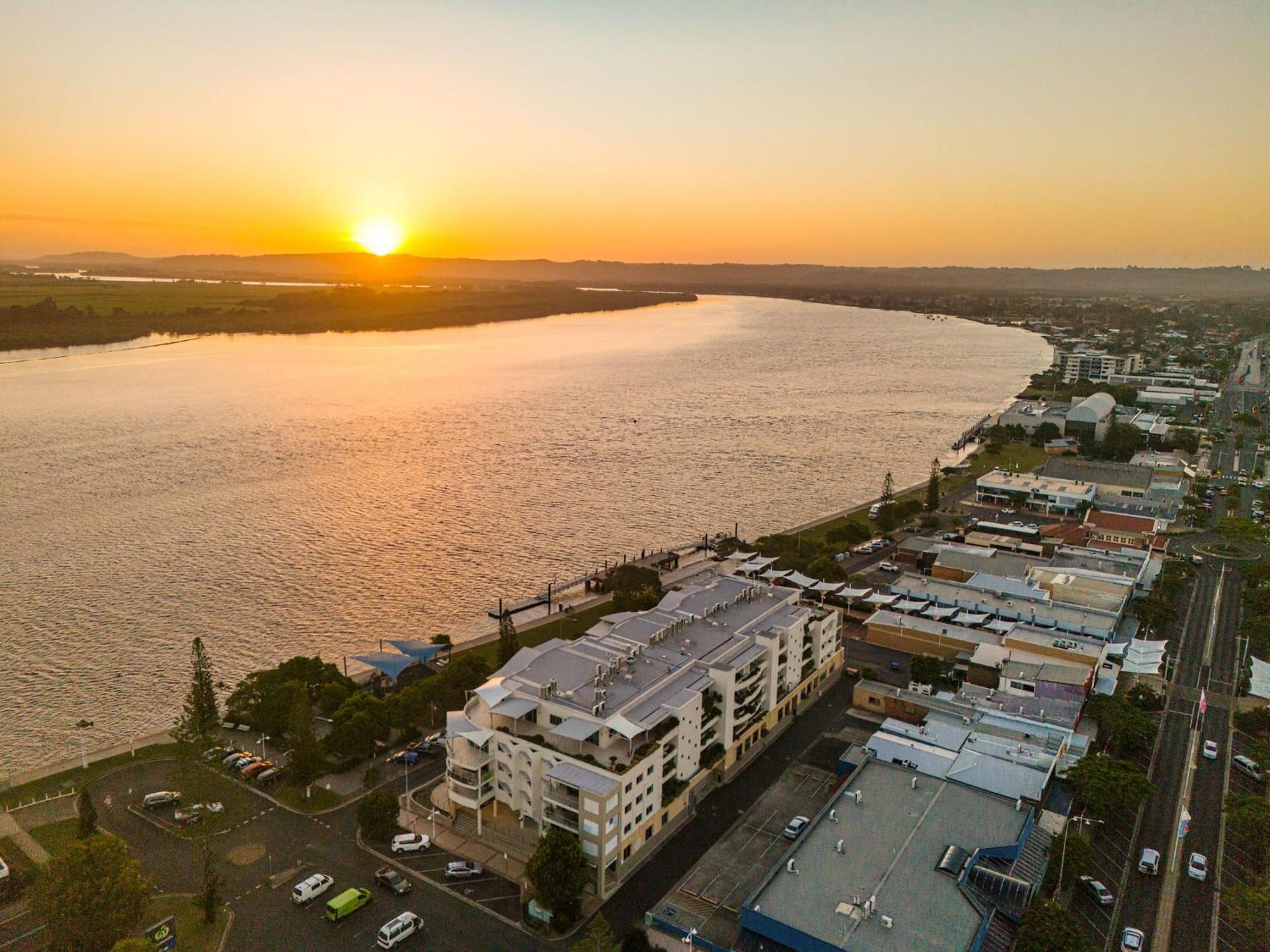 Riverside Holiday Apartments Ballina Exterior foto