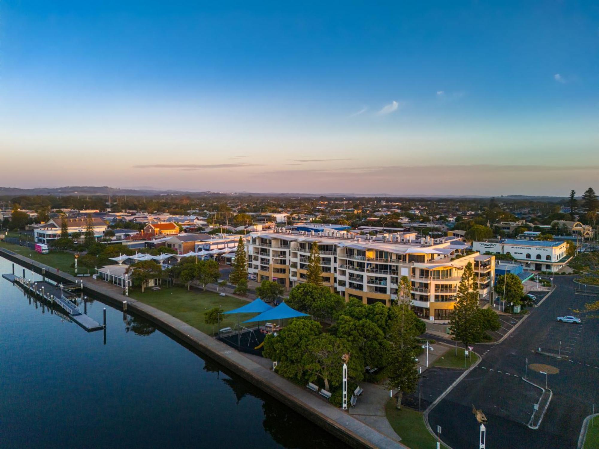 Riverside Holiday Apartments Ballina Exterior foto