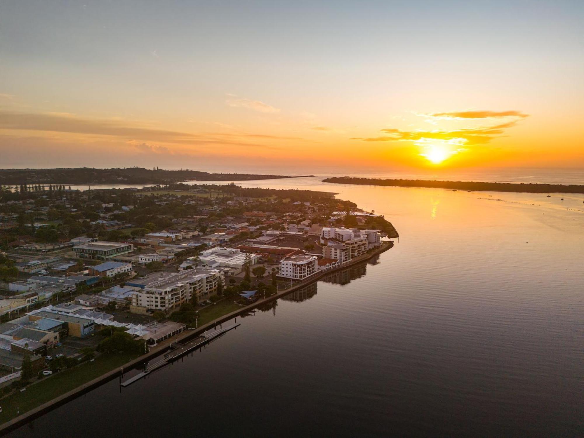 Riverside Holiday Apartments Ballina Exterior foto