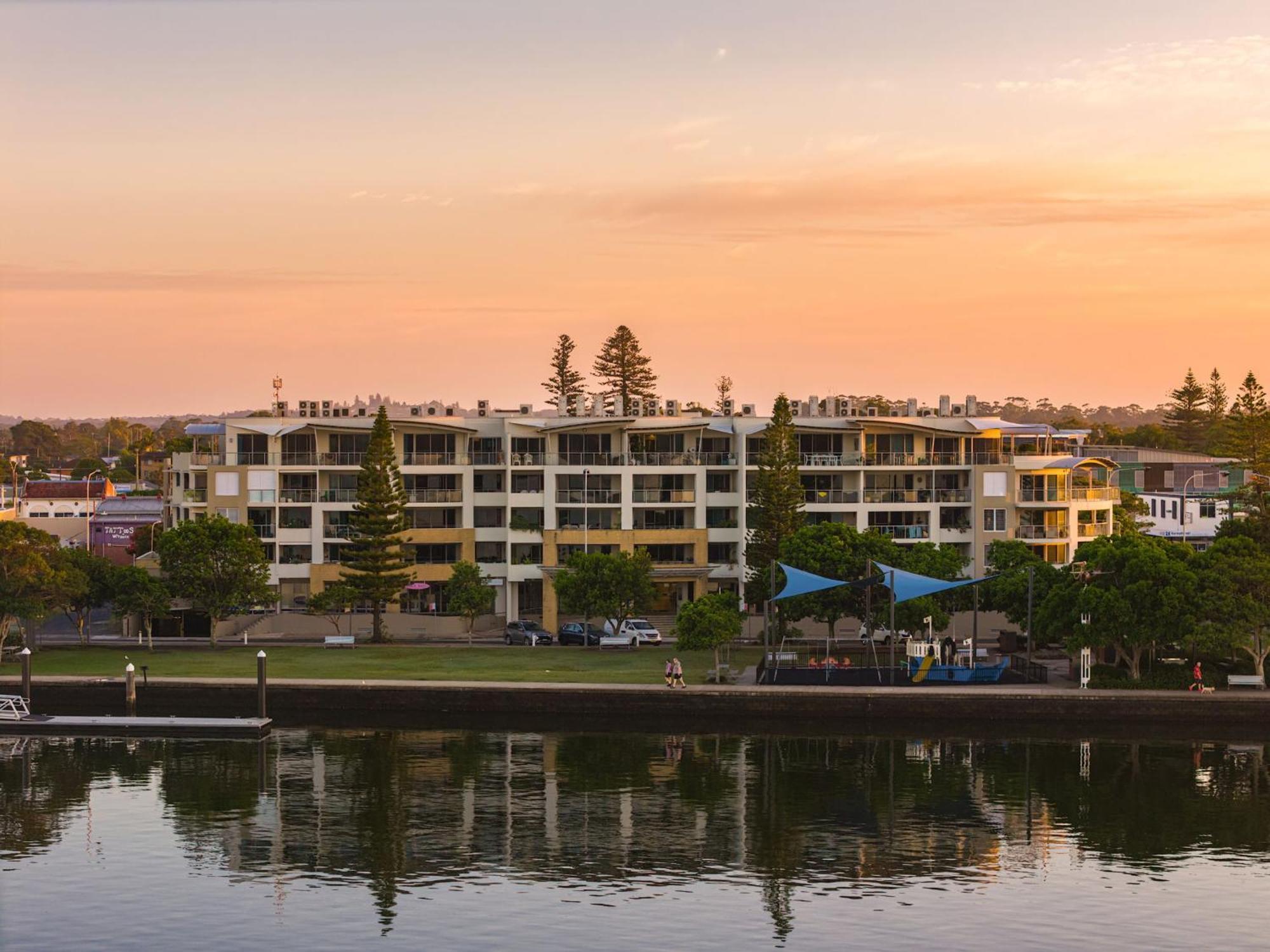 Riverside Holiday Apartments Ballina Exterior foto